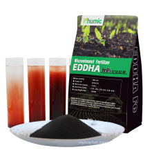 Khumic Supply 100% Water Soluble EDDHA FE Chelat Ferti Powder Iron Fertilizer O-O 4.2 4.8